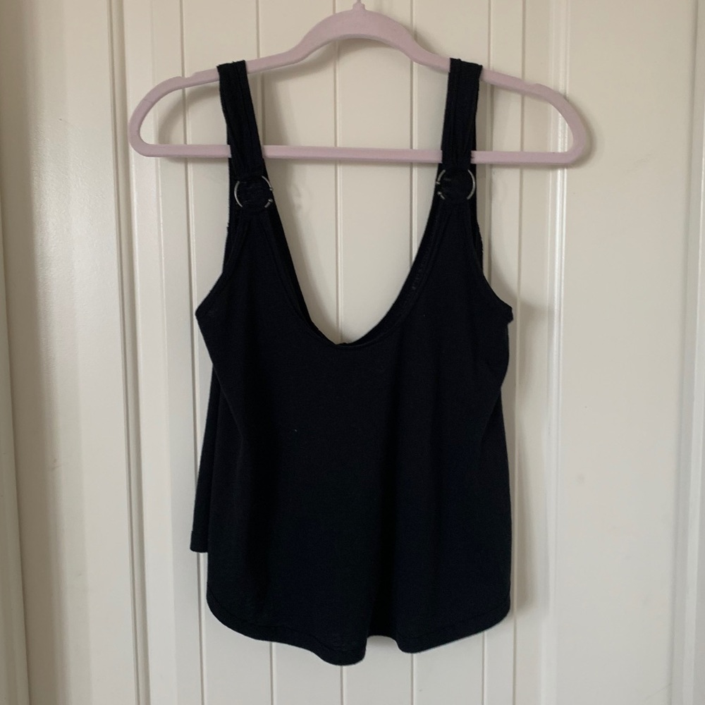 Free People Black Tanktop